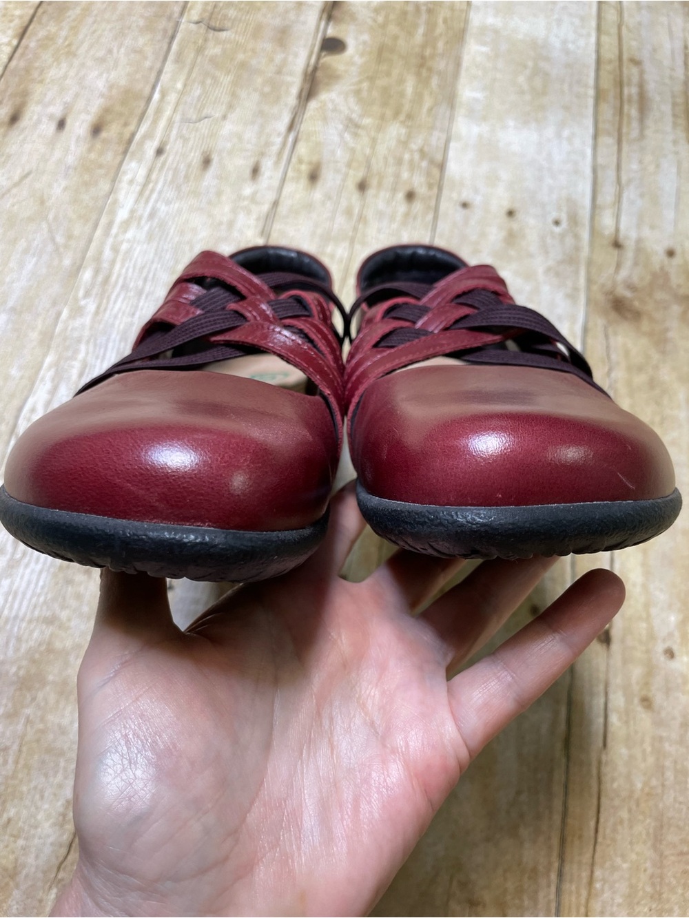 Naot Women’s Kawaka Mary Jane Style Shoes In Rumba/Crinkled Wine - Picture 6 of 13